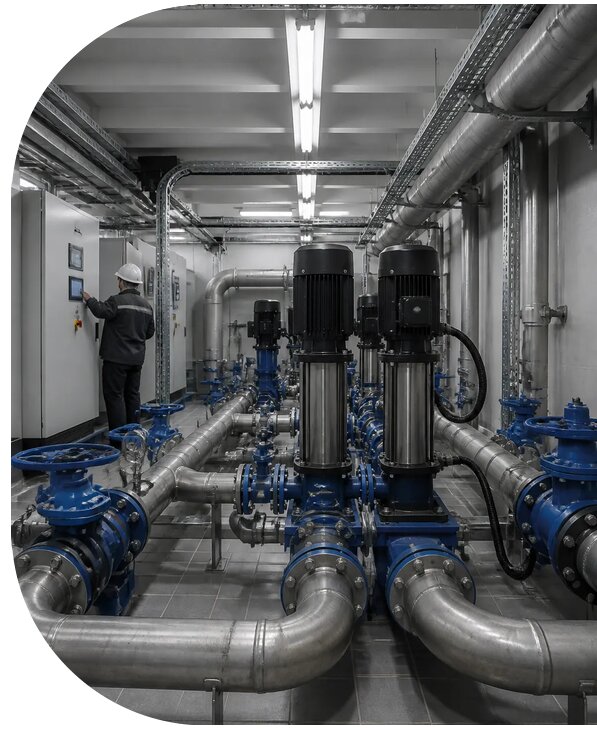 Реконструкция насосной станции в Спасске-Дальнем от 155205 р. | АПаруса-Спс