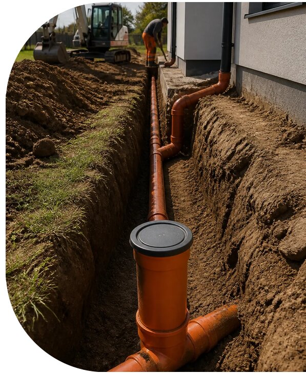 Прокладка канализации в частном доме в Спасске-Дальнем от 51735 р. | АПаруса-Спс